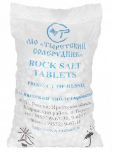 Таблетированная соль Тырецкая 25 кг
